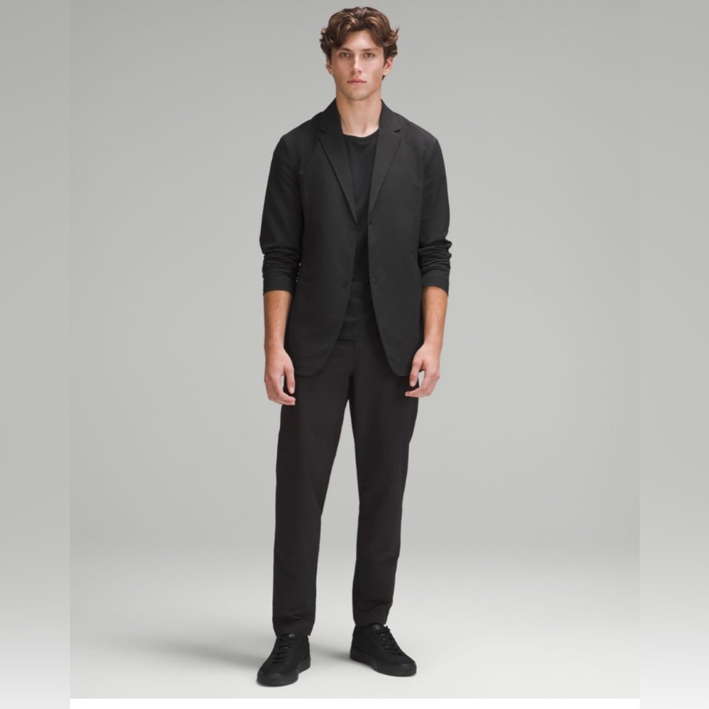 Lululemon New Venture Trouser Pique - Black - Large